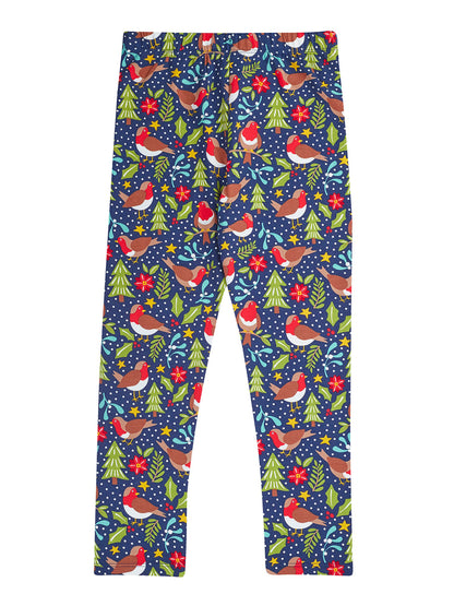Frugi Navy Blue Libby Printed Leggings - image 2