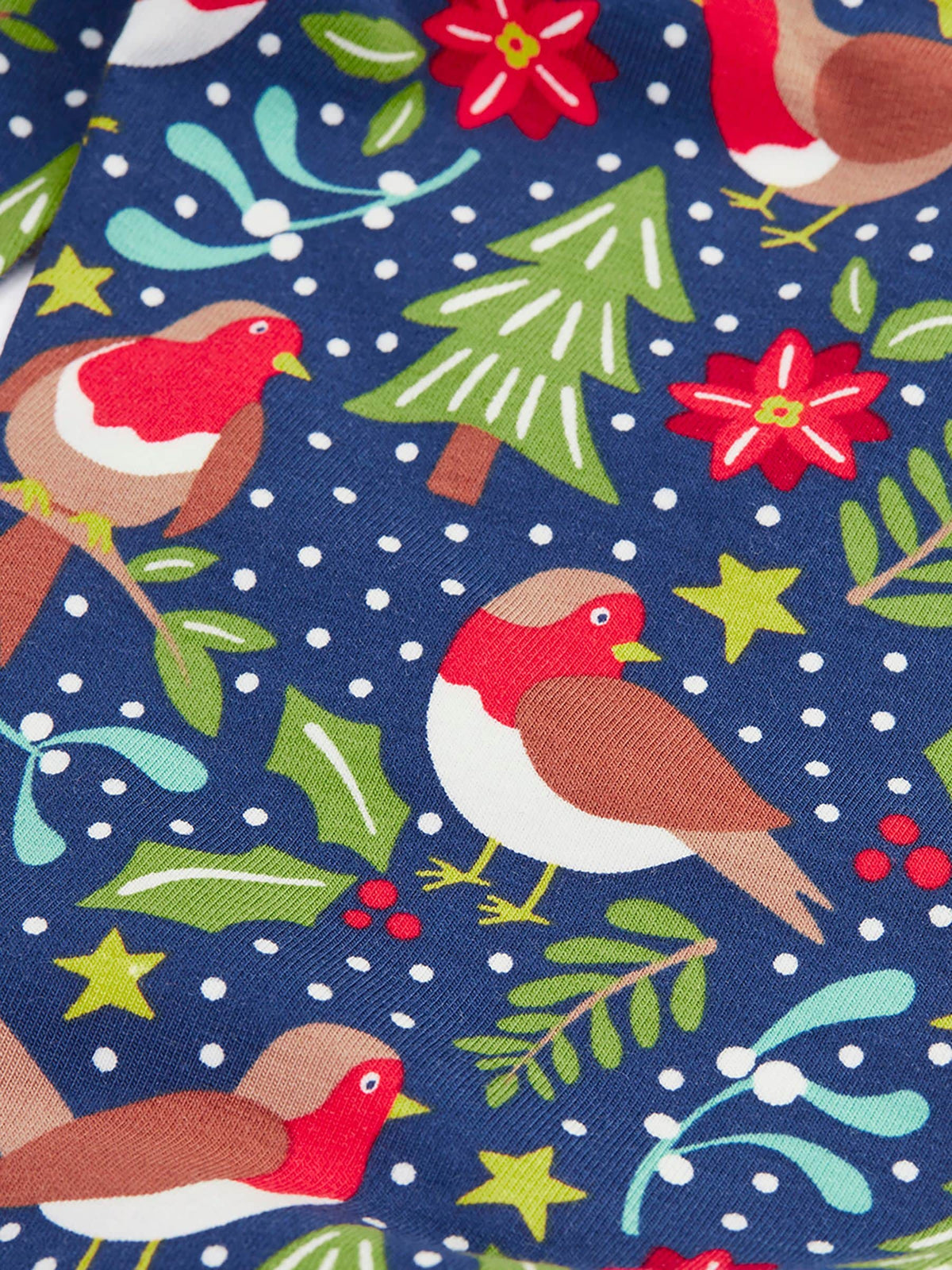 Frugi Navy Blue Libby Printed Leggings - image 4