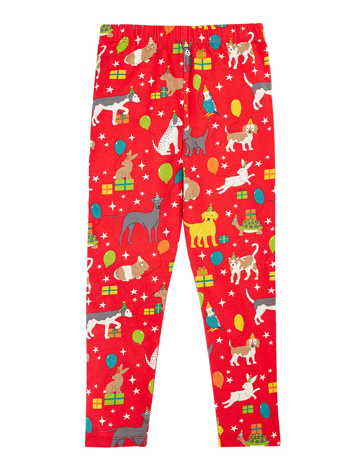 Frugi Red Libby Printed Leggings - image 2