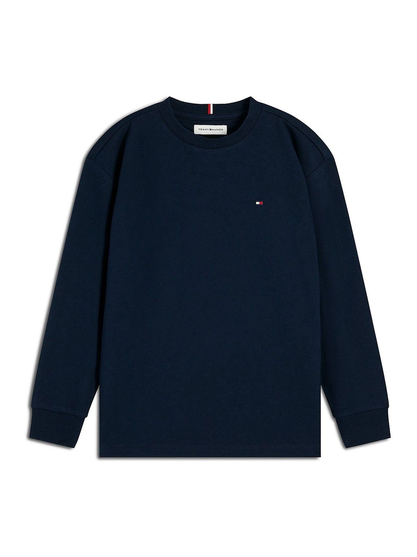 Dsiney Kidz - Tommy Hilfiger Blue Essential Flag Embroidery Long Sleeve T-Shirt image 6