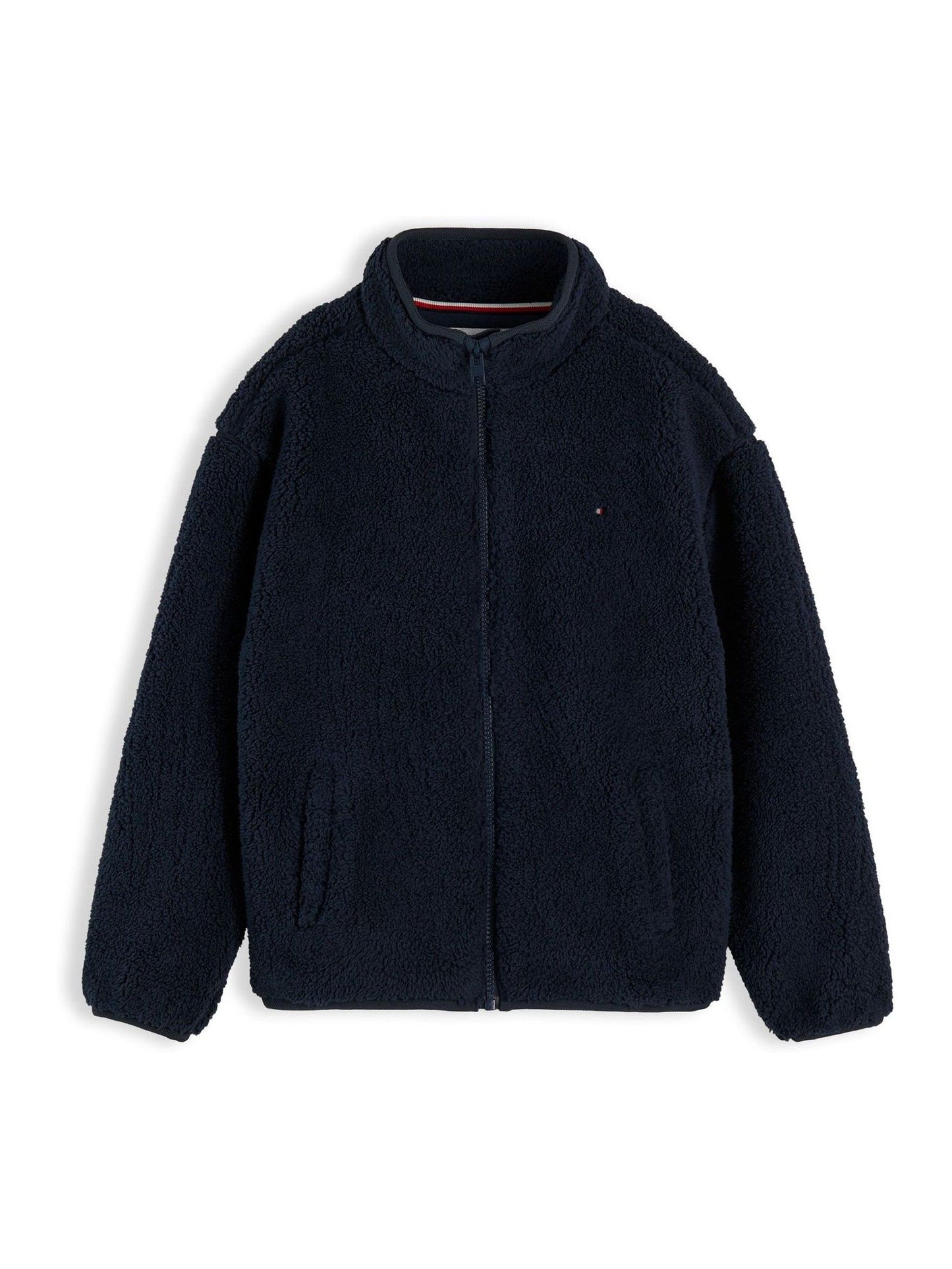 Dsiney Kidz - Tommy Hilfiger Blue Back Flag Polar Fleece Zip-Thru Sweatshirt image 7