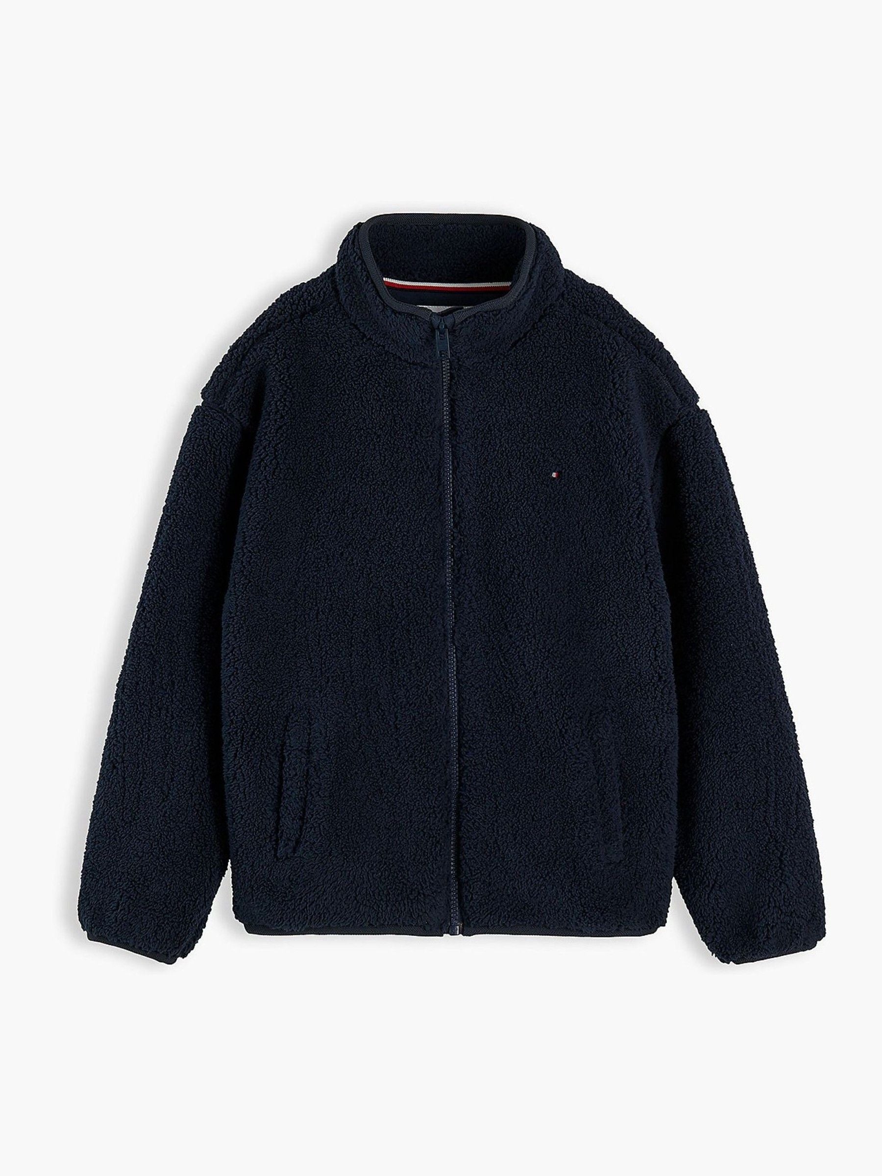 Dsiney Kidz - Tommy Hilfiger Blue Back Flag Polar Fleece Zip-Thru Sweatshirt image 8