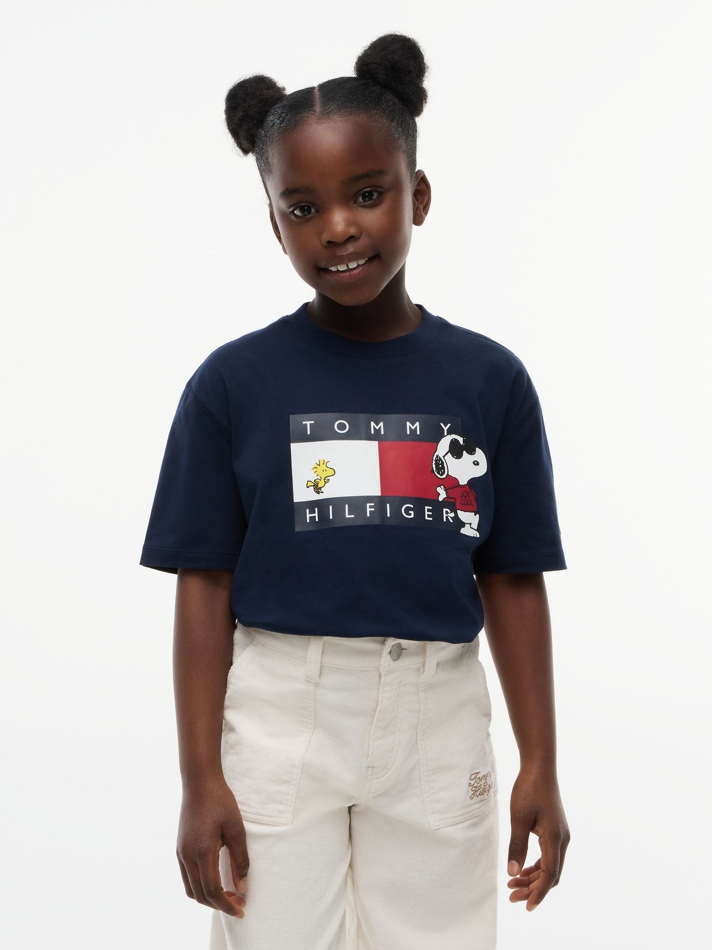 Dsiney Kidz - Tommy Hilfiger Blue Peanuts® Flag Graphic Jersey T-Shirt image 1