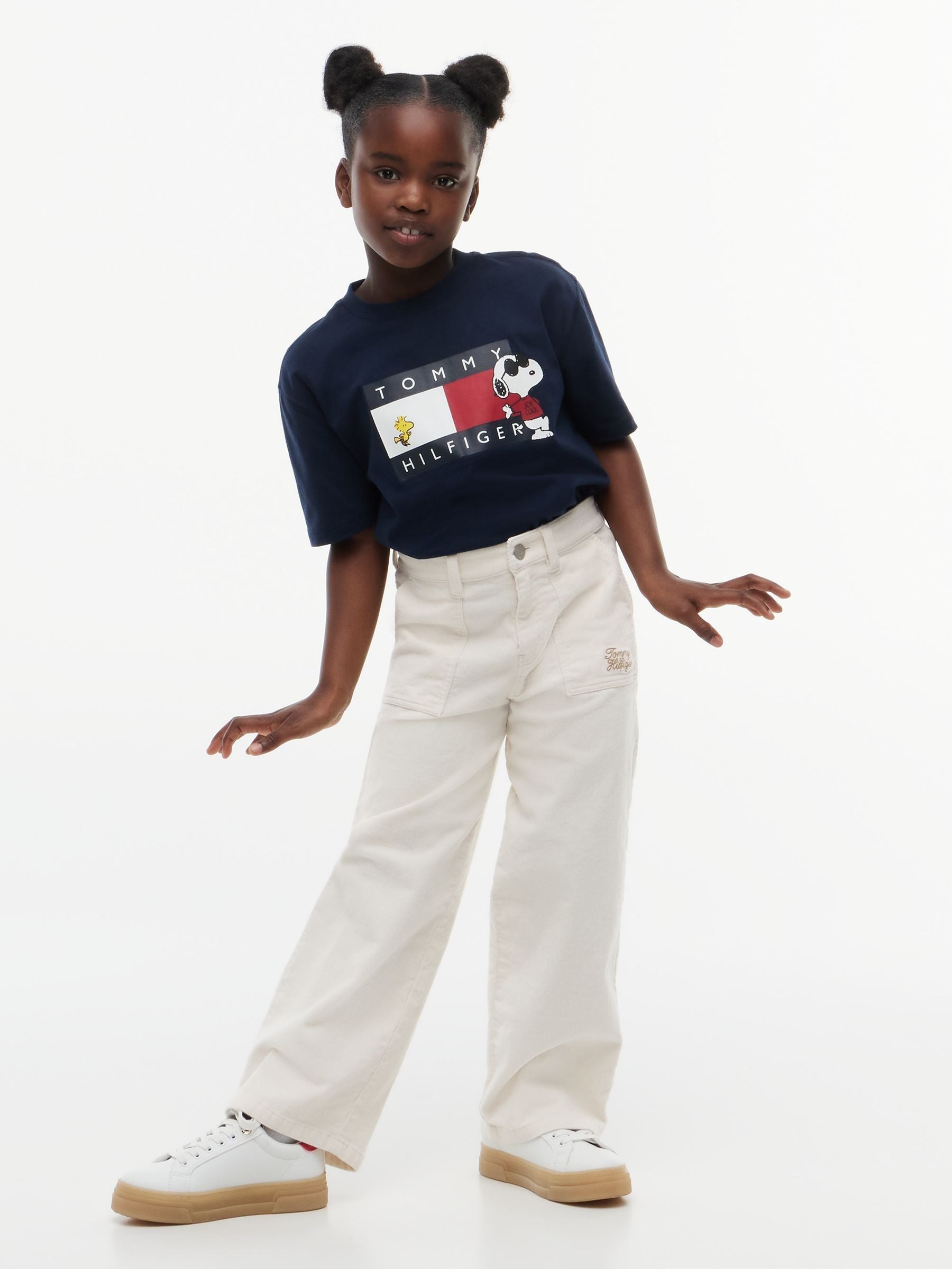 Dsiney Kidz - Tommy Hilfiger Blue Peanuts® Flag Graphic Jersey T-Shirt image 6