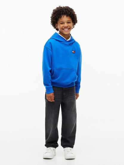 Dsiney Kidz - Tommy Hilfiger Blue Flag Logo Hoodie image 3