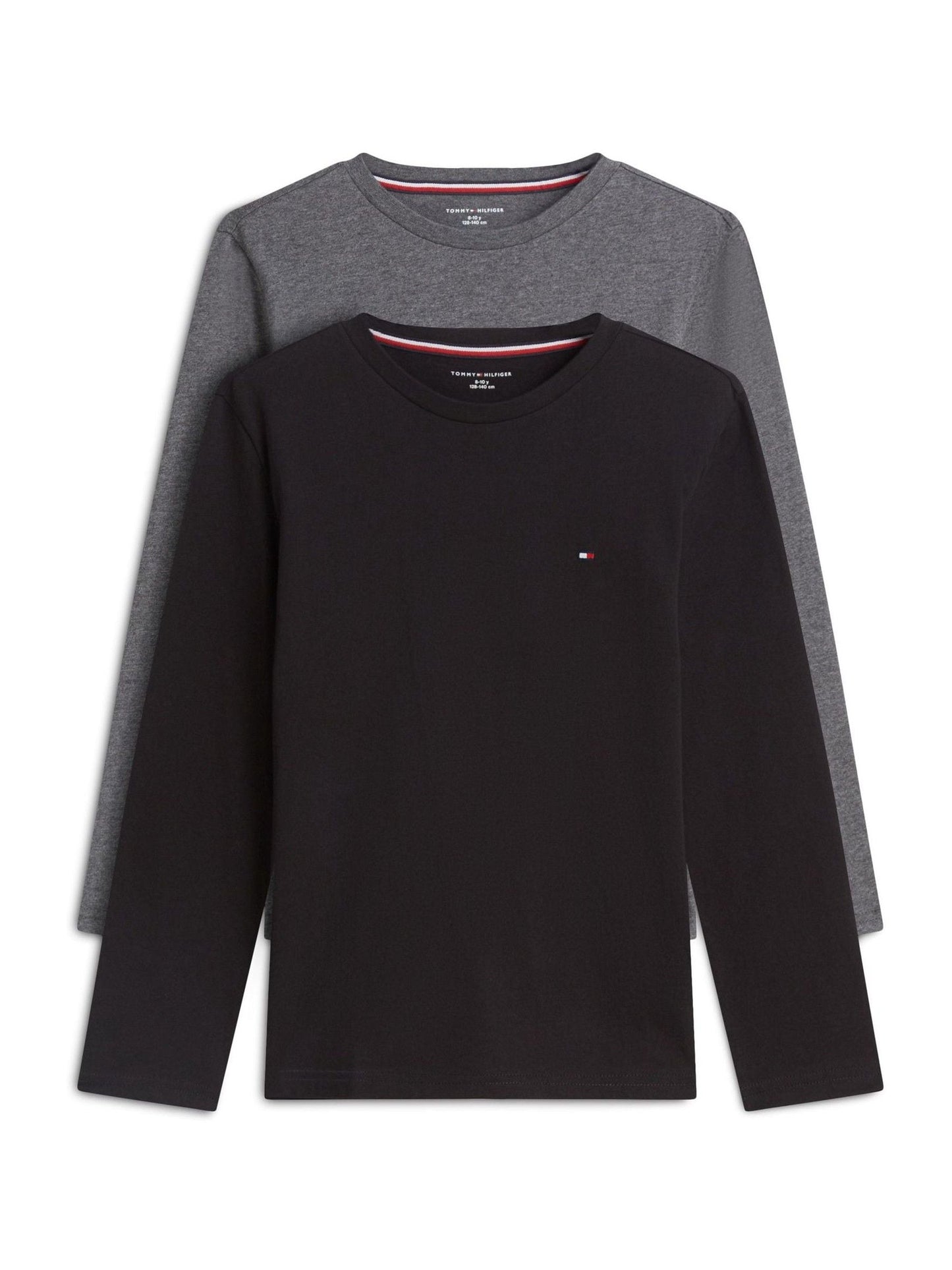 Dsiney Kidz - Tommy Hilfiger Black Long Sleeve T-Shirt 2 Pack image 1