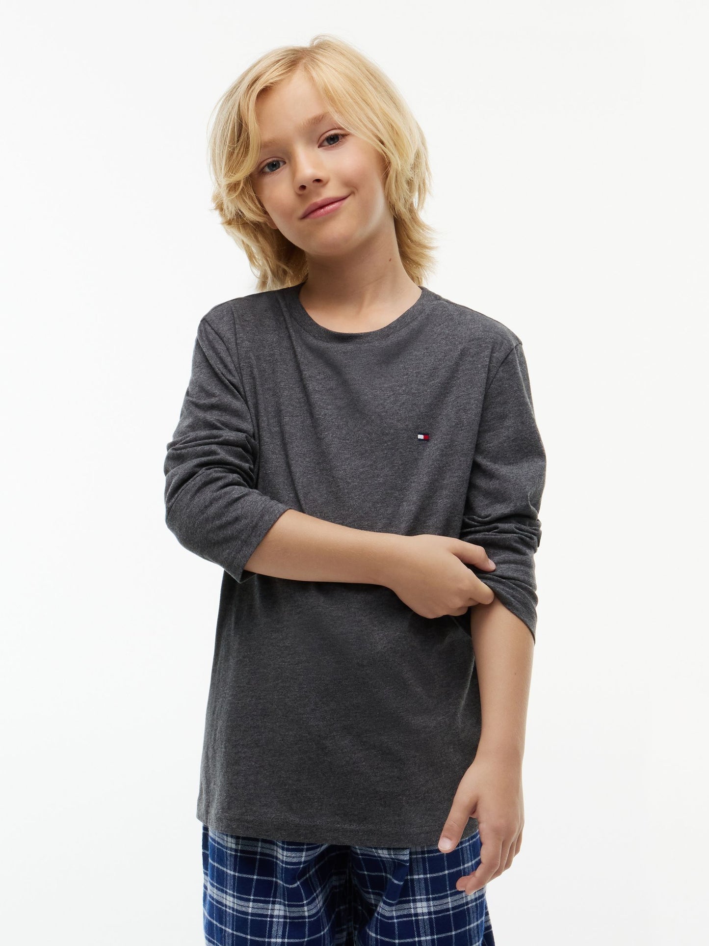 Dsiney Kidz - Tommy Hilfiger Black Long Sleeve T-Shirt 2 Pack image 2