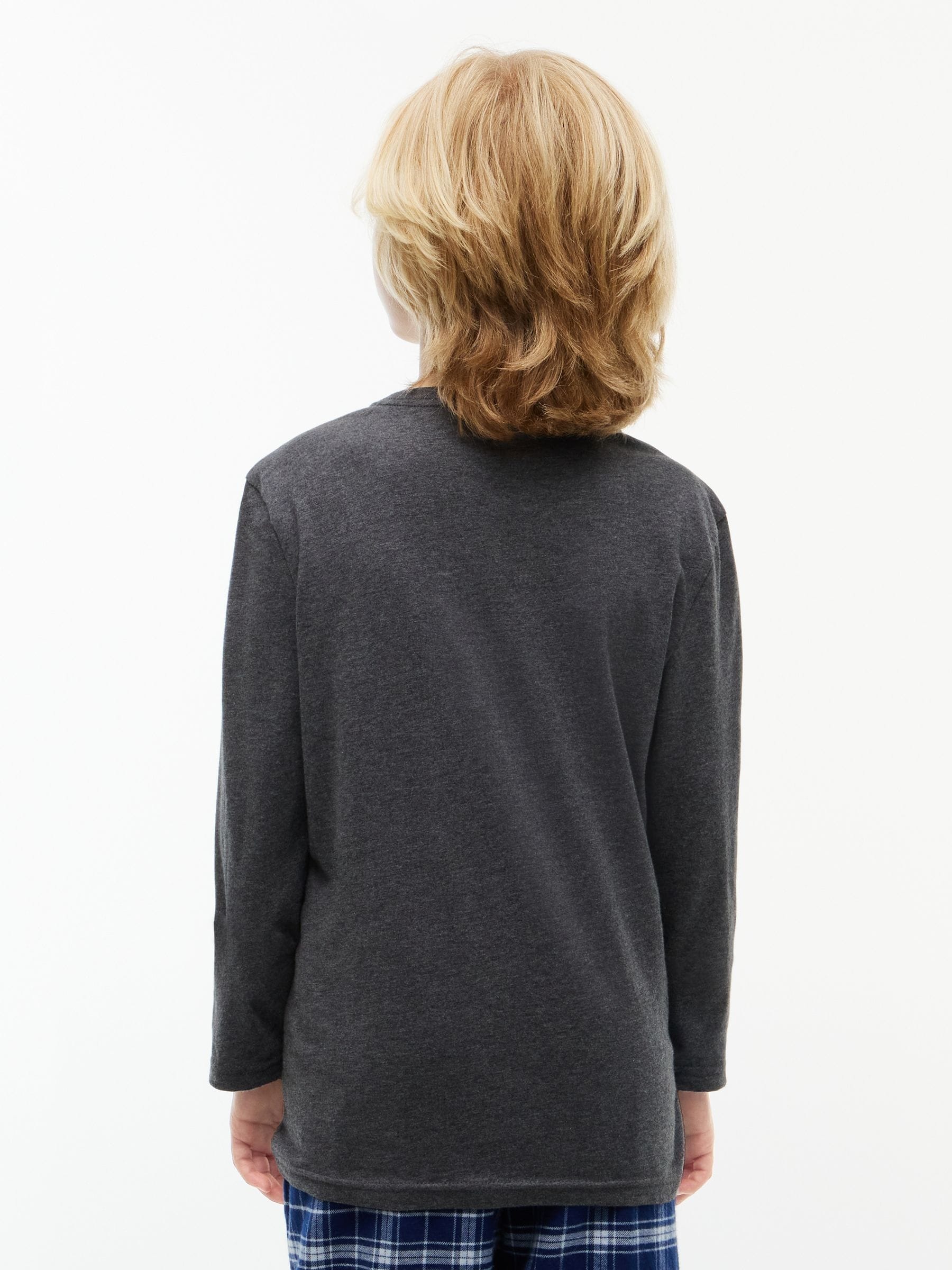 Dsiney Kidz - Tommy Hilfiger Black Long Sleeve T-Shirt 2 Pack image 3