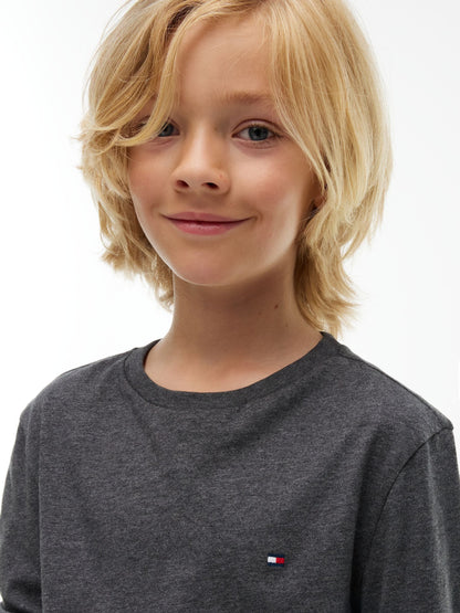 Dsiney Kidz - Tommy Hilfiger Black Long Sleeve T-Shirt 2 Pack image 6