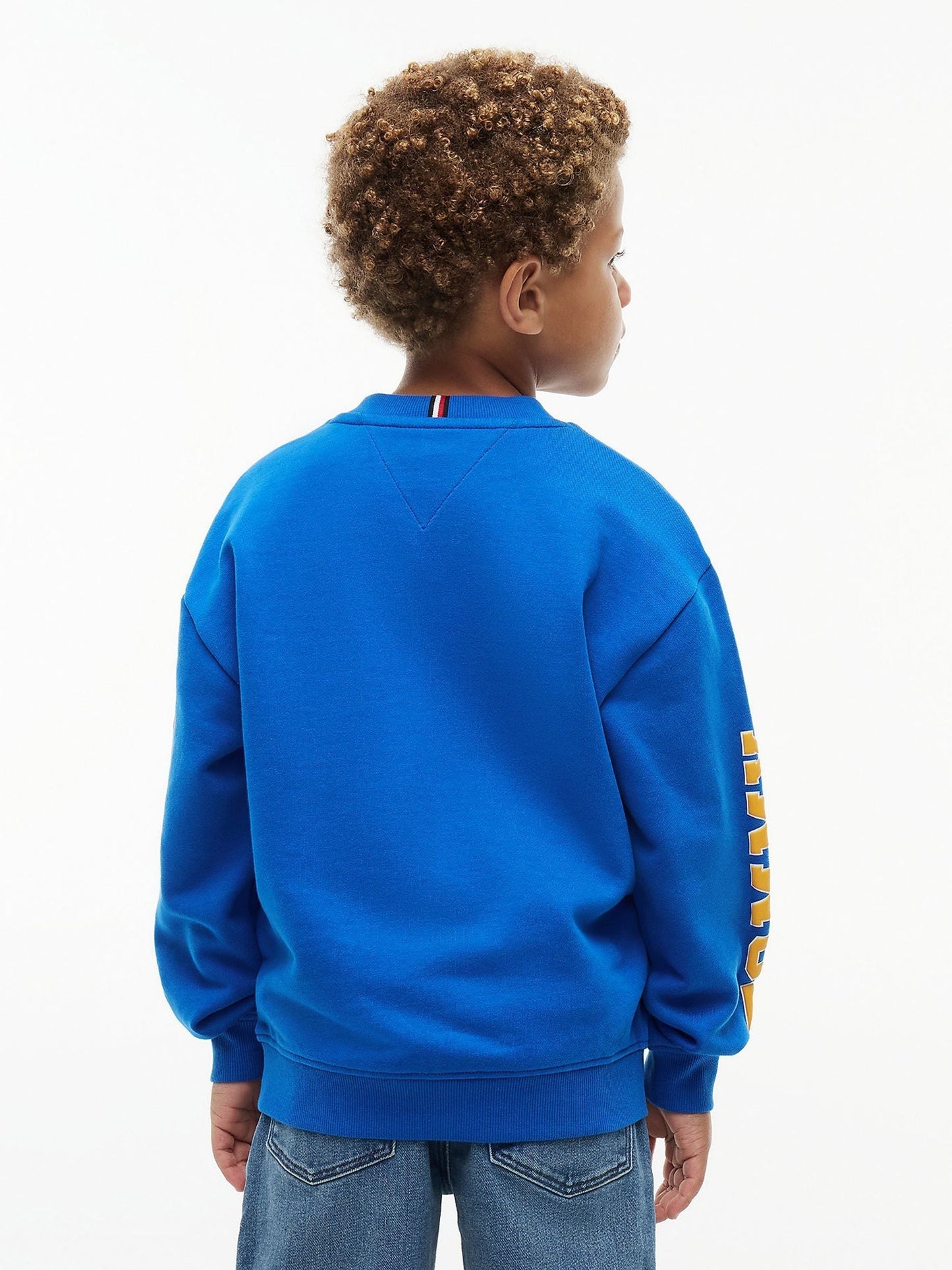 Dsiney Kidz - Tommy Hilfiger Vibrant Blue Varsity Logo Sweatshirt image 2