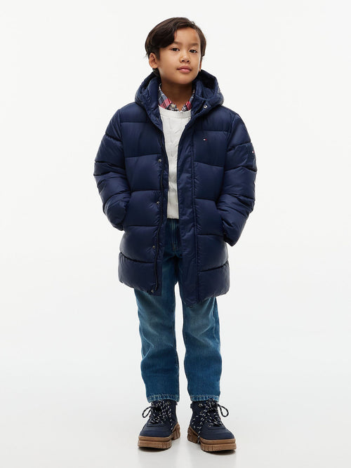 Dsiney Kidz - Tommy Hilfiger Blue Essential Padded Parka image 1