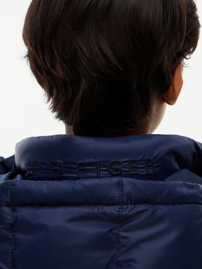 Dsiney Kidz - Tommy Hilfiger Blue Essential Padded Parka image 3