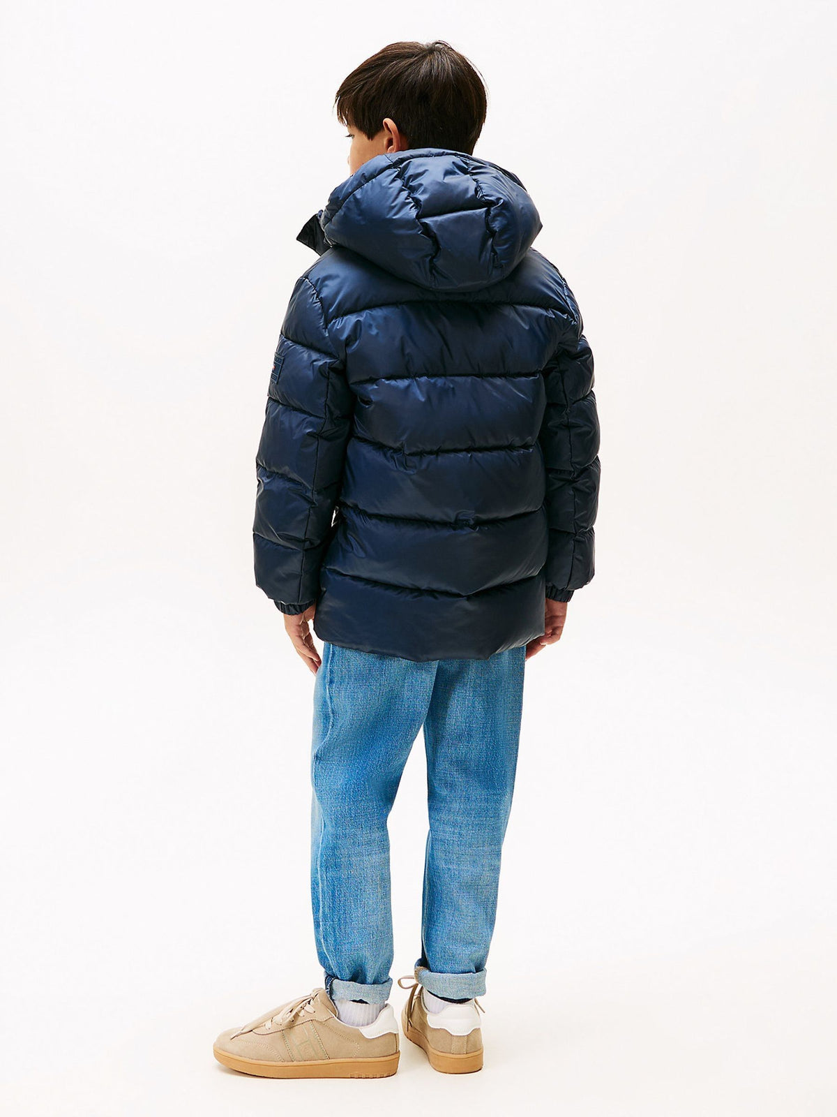 Dsiney Kidz - Tommy Hilfiger Blue Essential Padded Parka image 6