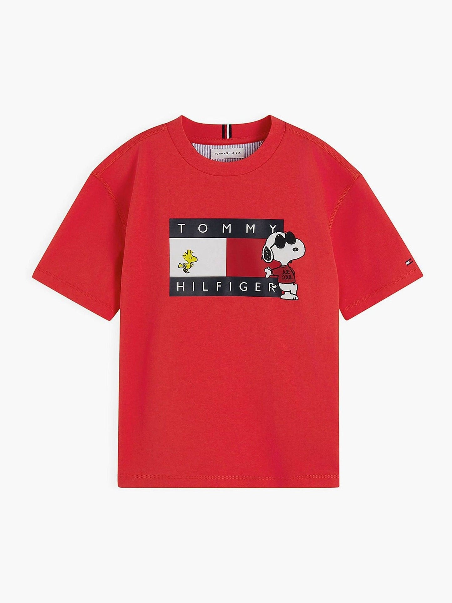 Dsiney Kidz - Tommy Hilfiger Red Peanuts® Flag Graphic Jersey T-Shirt image 5