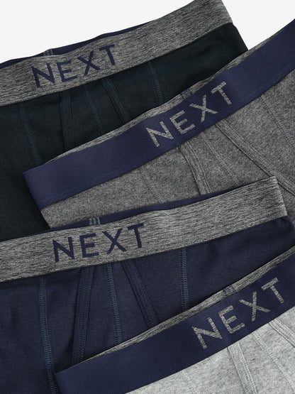 Dsiney Kidz - Grey/Navy 10 pack A-Front Pure 100% Cotton Boxers image 6