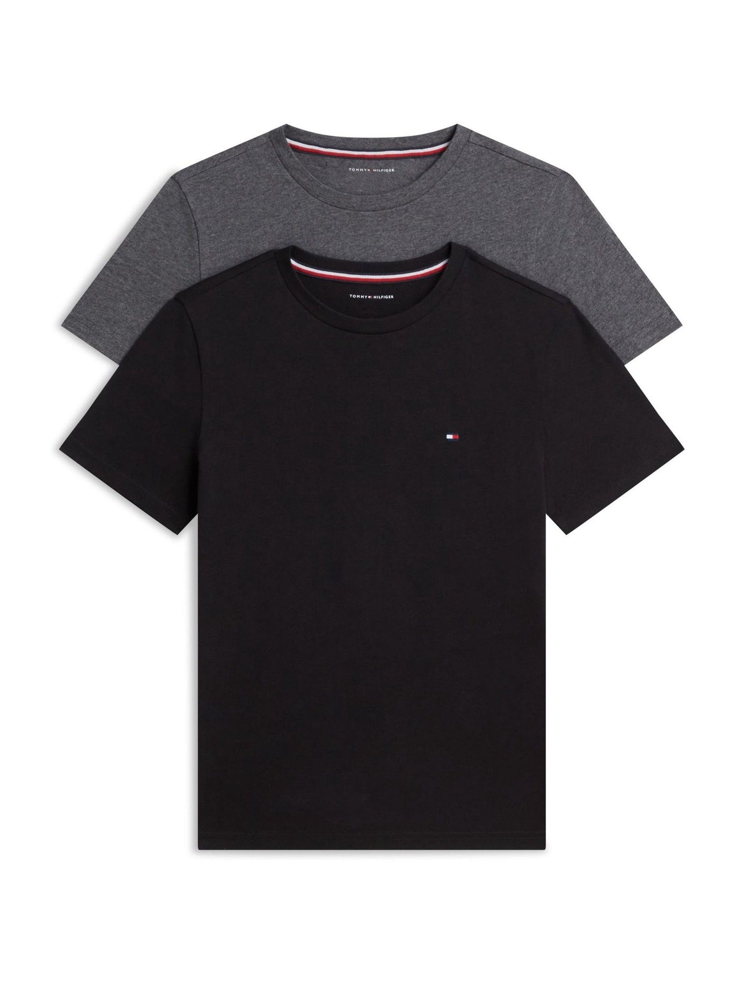 Dsiney Kidz - Tommy Hilfiger Black Signature Jersey Lounge T-Shirts 2-Pack image 1