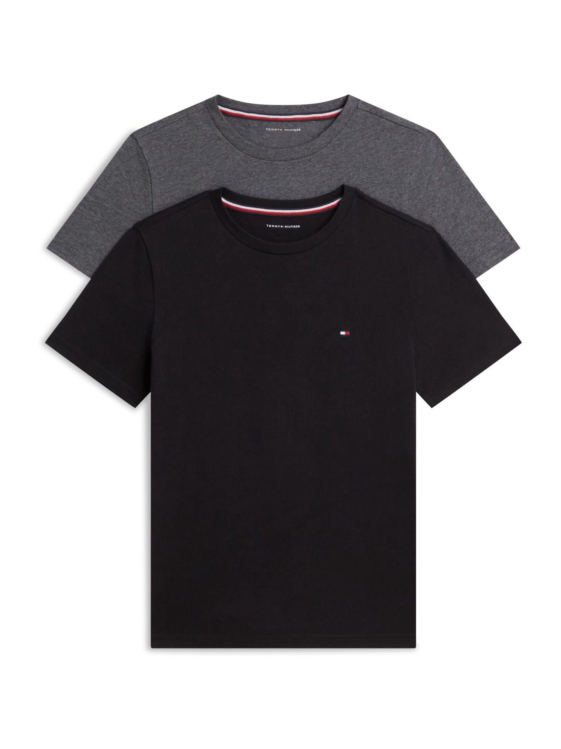 Dsiney Kidz - Tommy Hilfiger Black Signature Jersey Lounge T-Shirts 2-Pack image 1