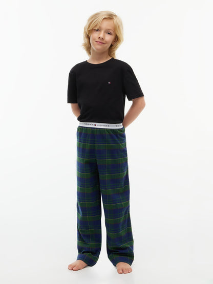 Dsiney Kidz - Tommy Hilfiger Black Signature Jersey Lounge T-Shirts 2-Pack image 4