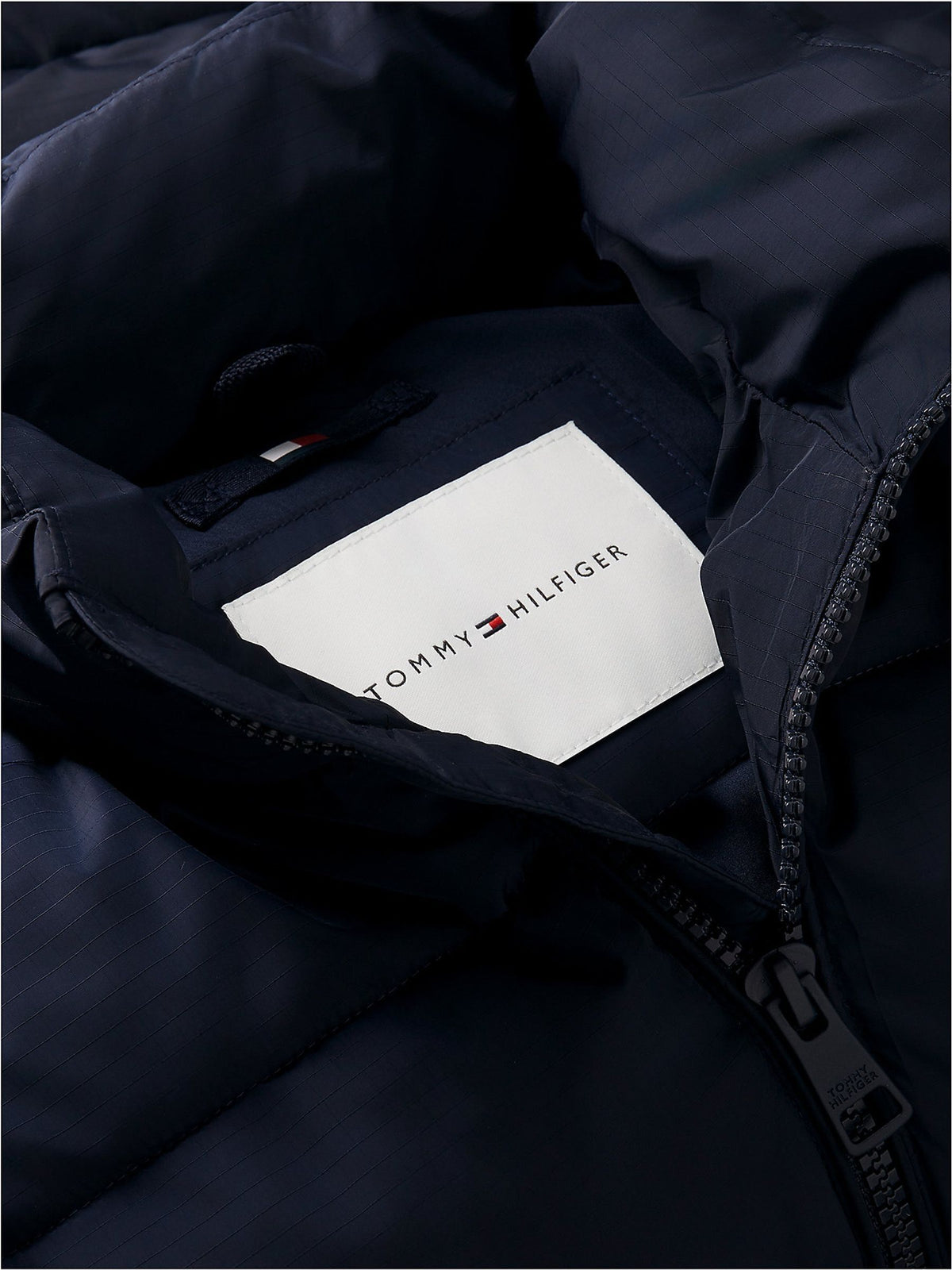 Dsiney Kidz - Tommy Hilfiger Blue Essential Ripstop Relaxed Puffer Jacket image 6