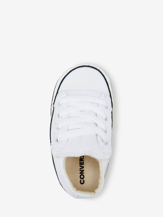 Converse White Chuck Taylor Baby Canvas Trainers image 2