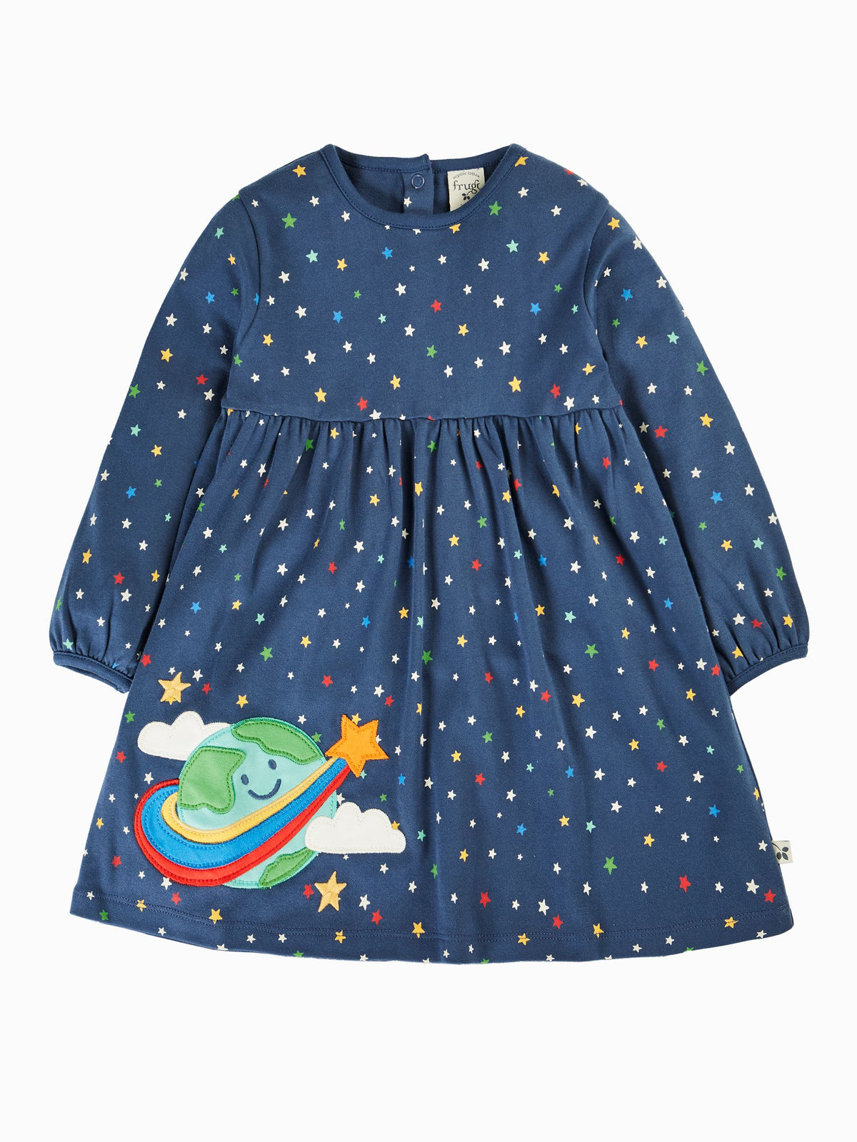 Dsiney Kidz - Frugi Blue Dolcie Dress image 2