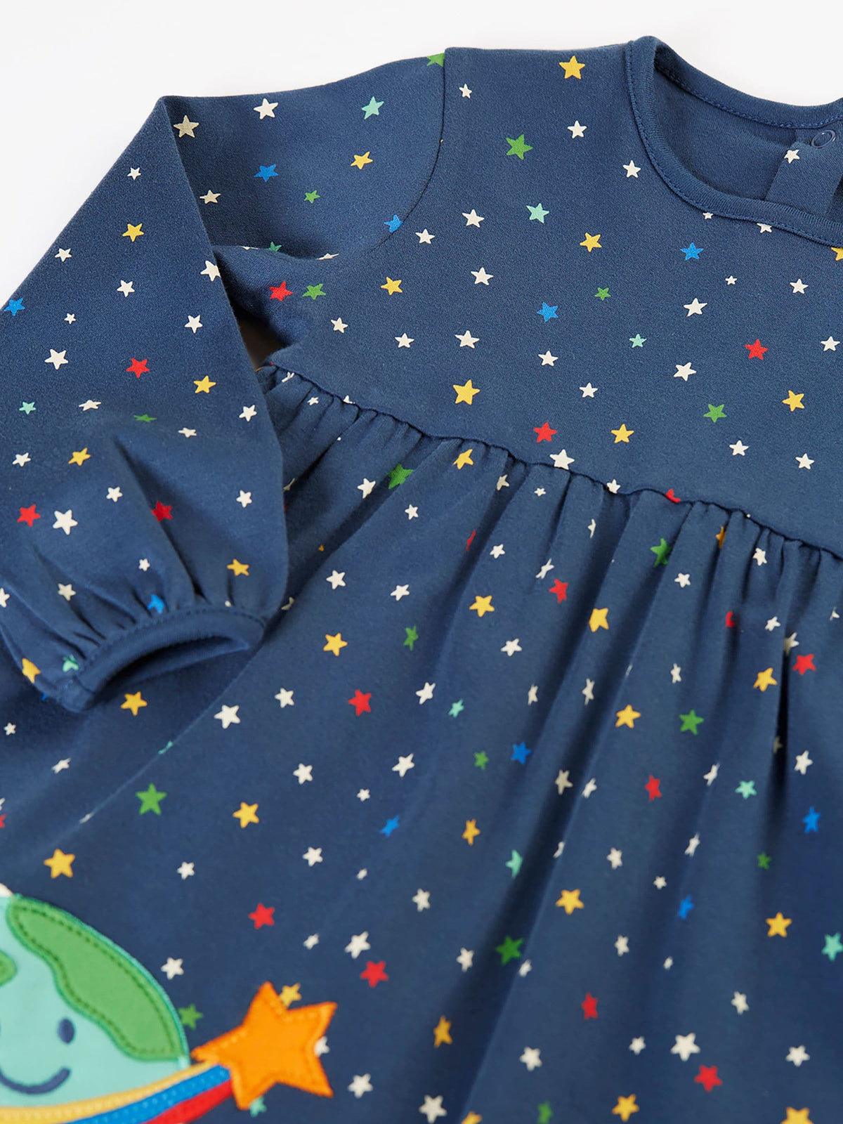 Dsiney Kidz - Frugi Blue Dolcie Dress image 3