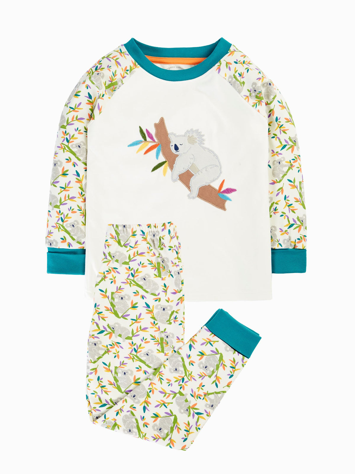 Frugi White Halloween Jamie Jim Jams Pyjamas - image 1