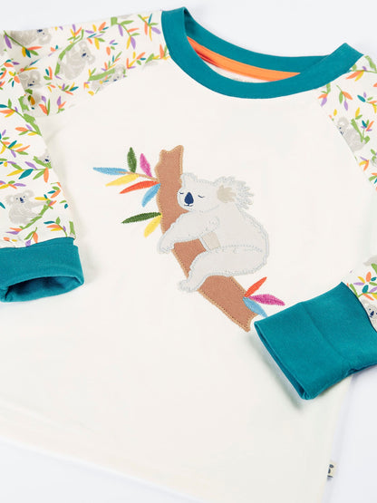 Frugi White Halloween Jamie Jim Jams Pyjamas - image 2