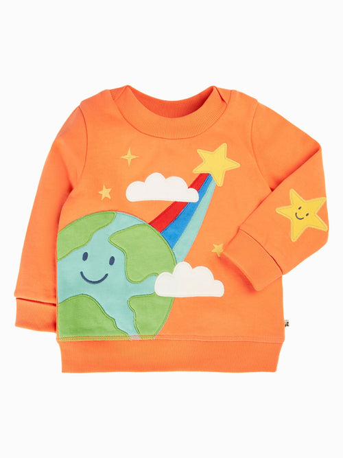 Dsiney Kidz - Frugi Orange Halloween Easy On Jumper image 1