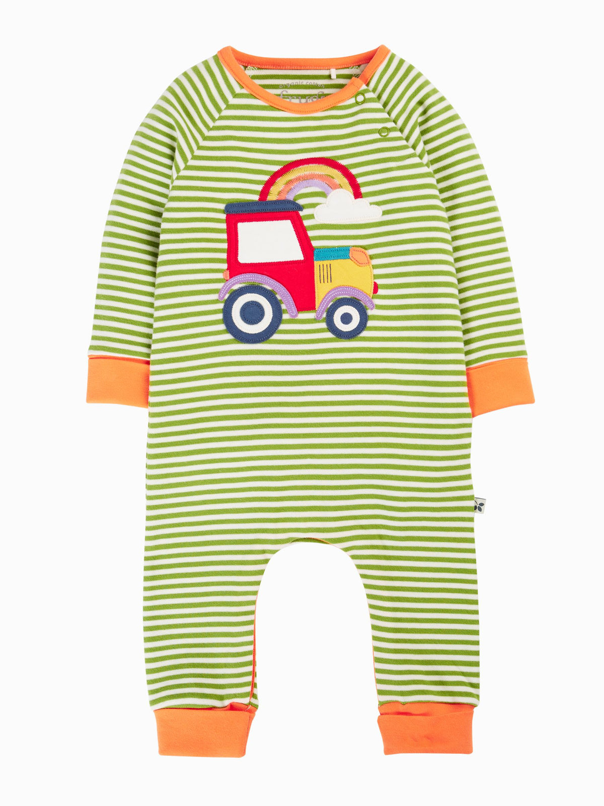 Frugi Green Rowan Romper - image 1
