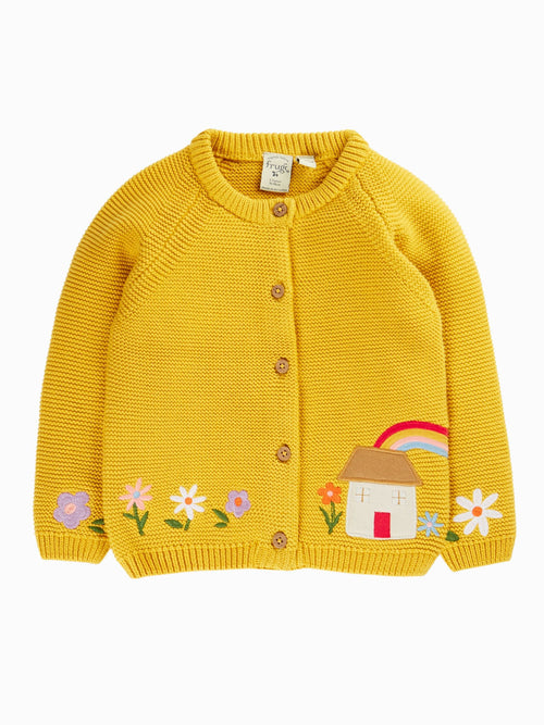Dsiney Kidz - Frugi Yellow Colby Cardigan image 1