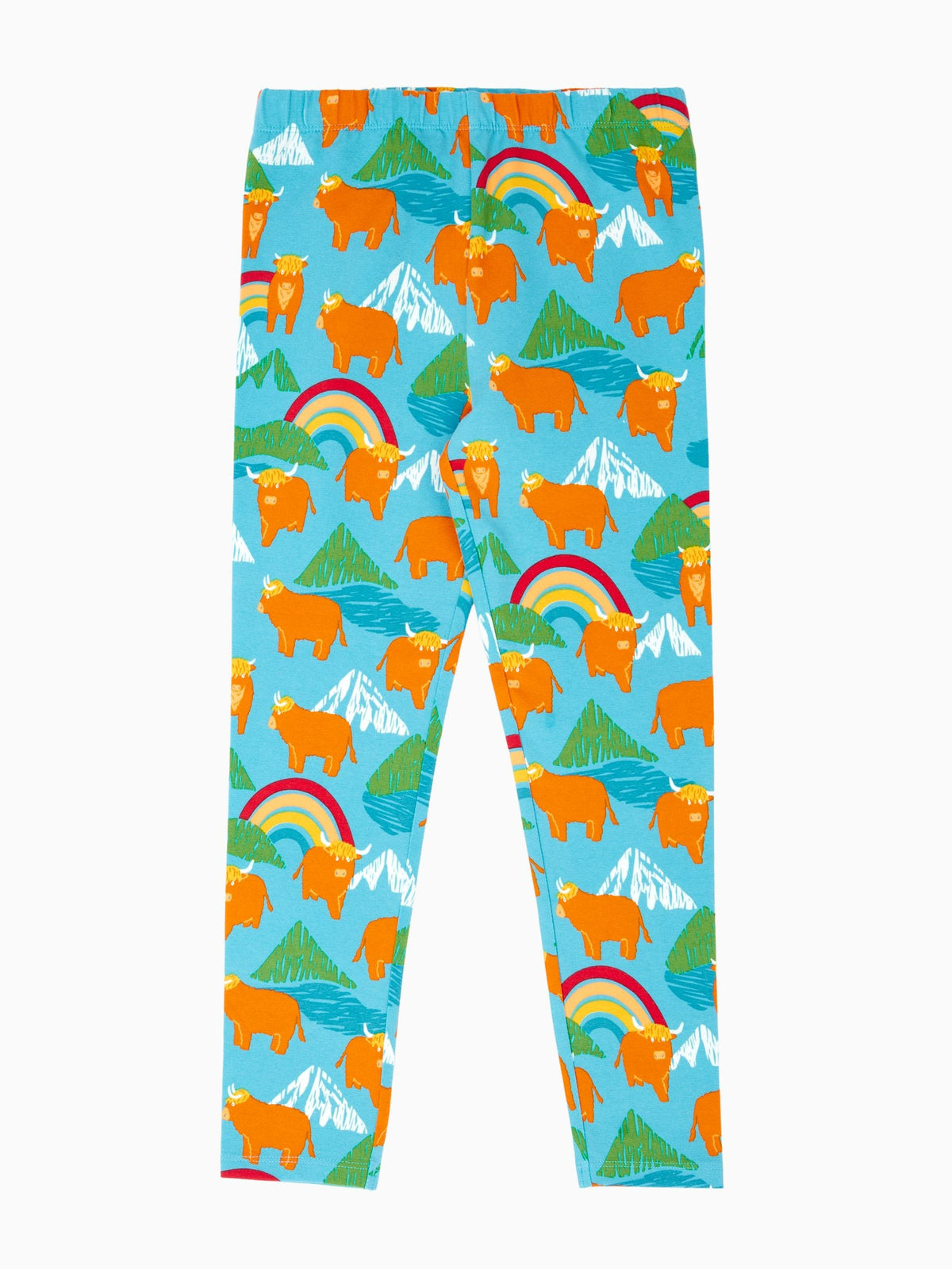 Dsiney Kidz - Frugi Blue Libby Printed Leggings image 1