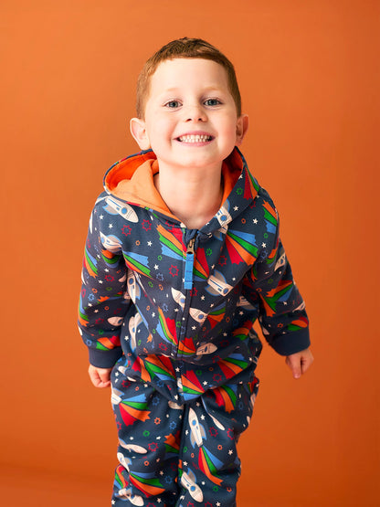 Dsiney Kidz - Frugi Blue Big Snuggle Suit image 1