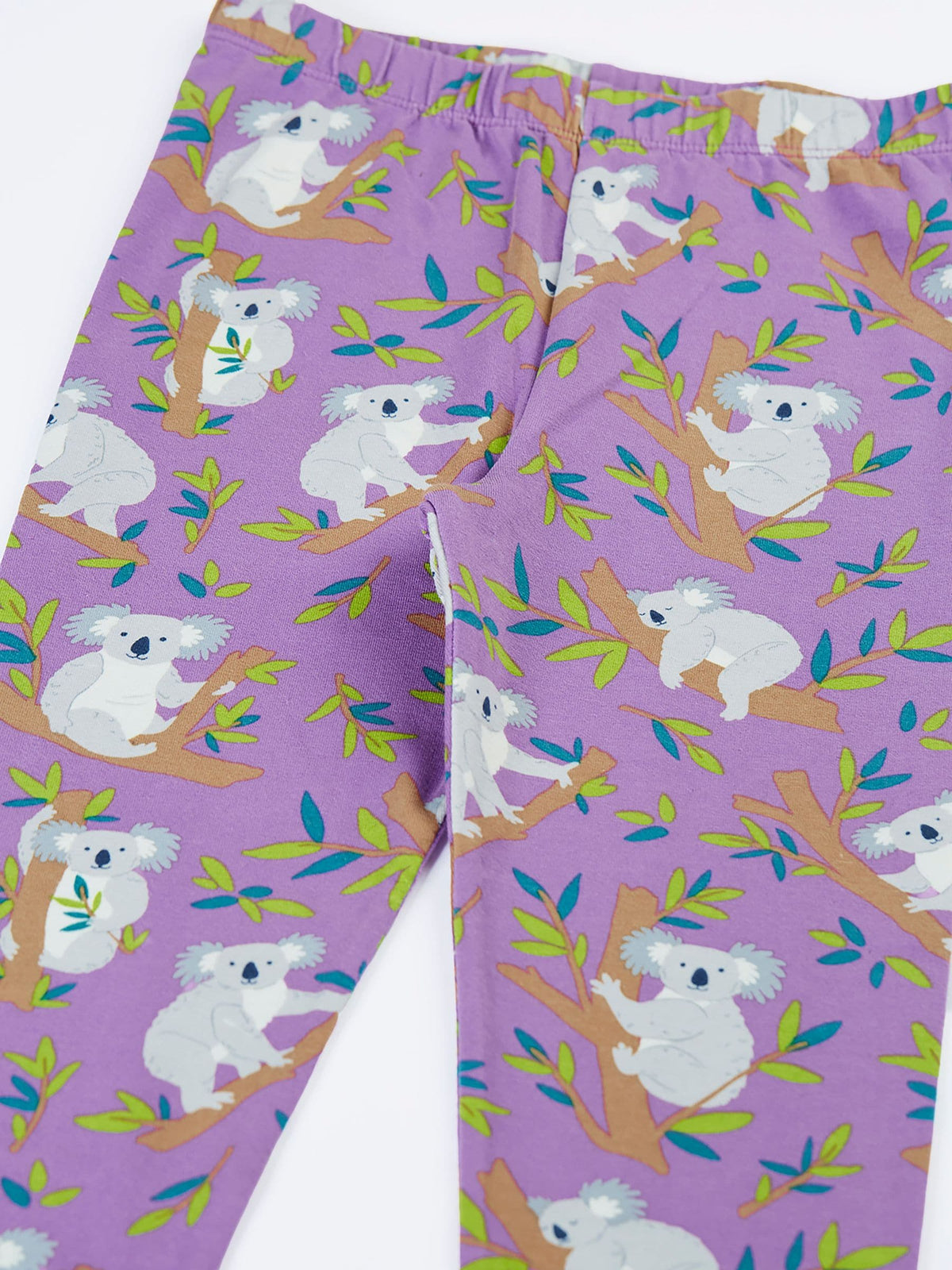Dsiney Kidz - Frugi Purple Libby Printed Leggings image 3