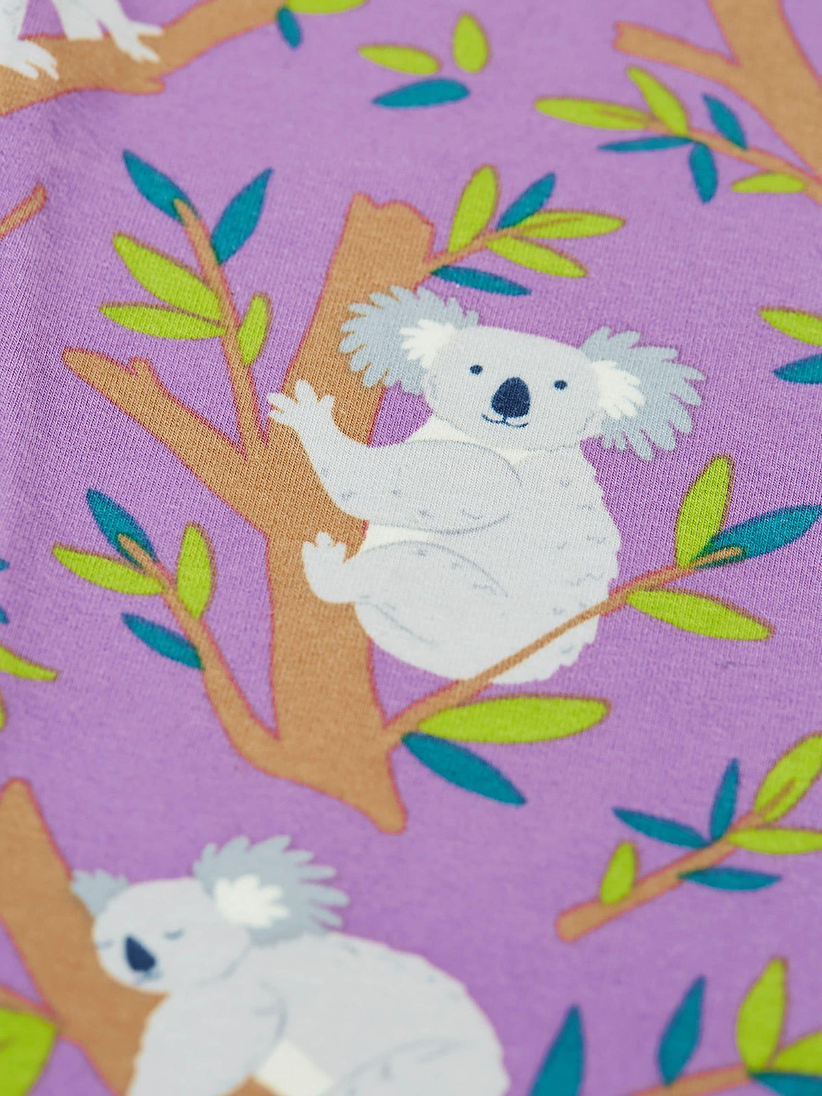 Dsiney Kidz - Frugi Purple Libby Printed Leggings image 4