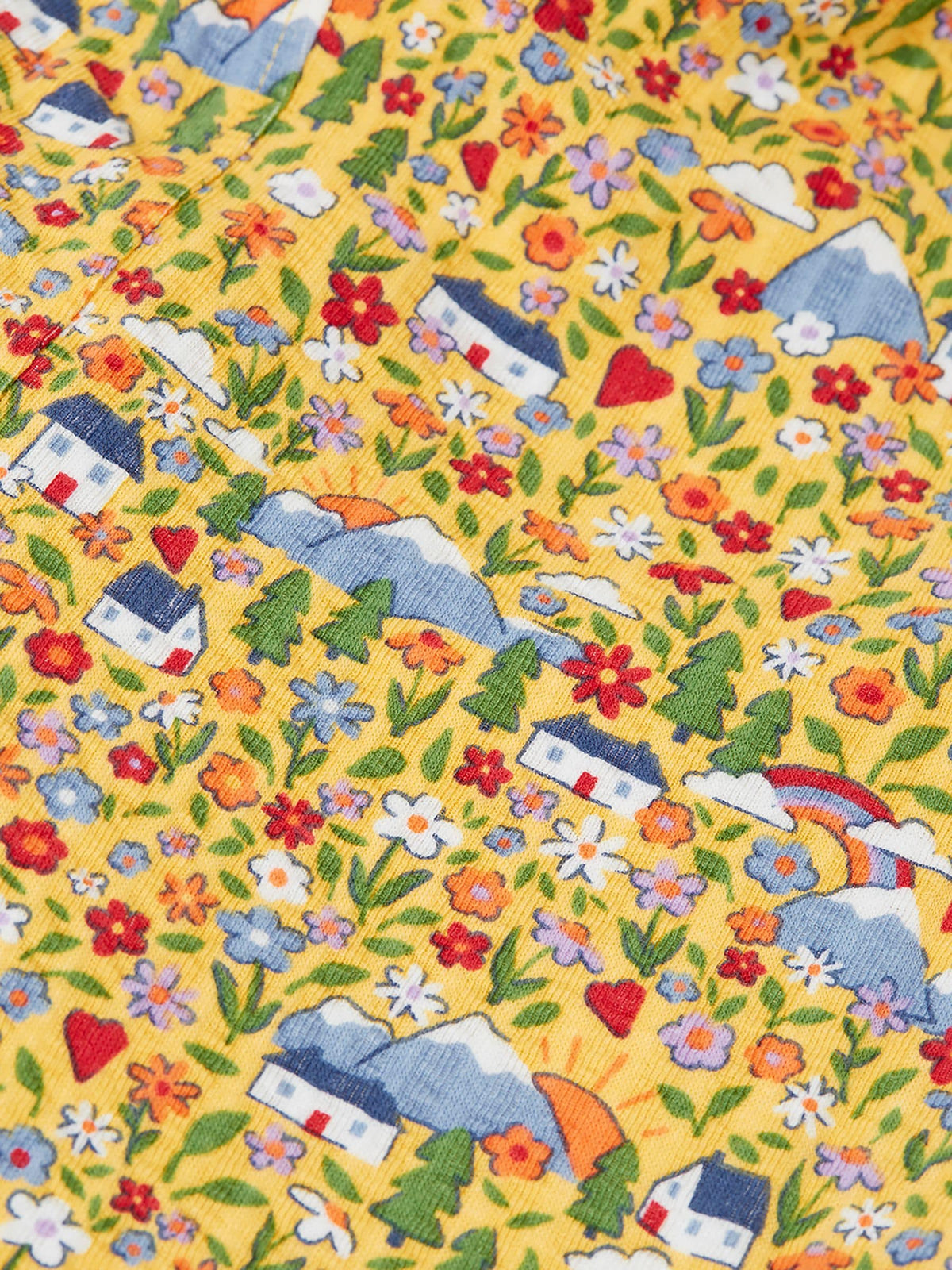 Frugi Yellow Catrin Reversible Dungarees - image 3