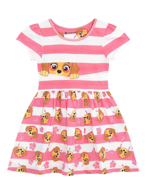 Character Pink/White Paw Patrol Dress image 1