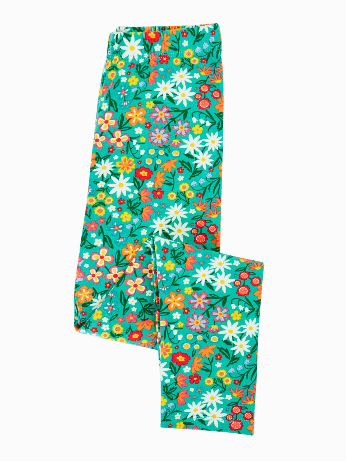 Dsiney Kidz - Frugi Blue Libby Printed Leggings image 1