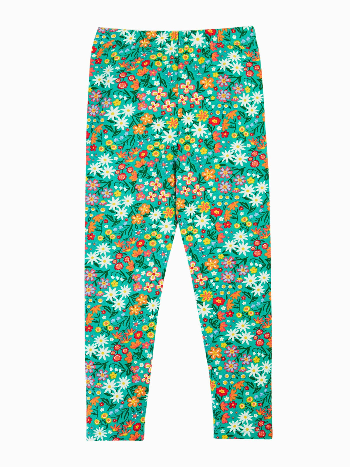Dsiney Kidz - Frugi Blue Libby Printed Leggings image 2