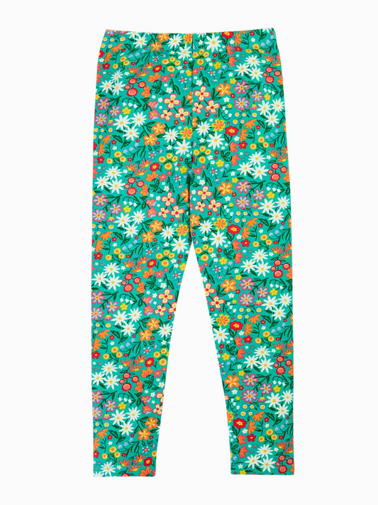 Dsiney Kidz - Frugi Blue Libby Printed Leggings image 2