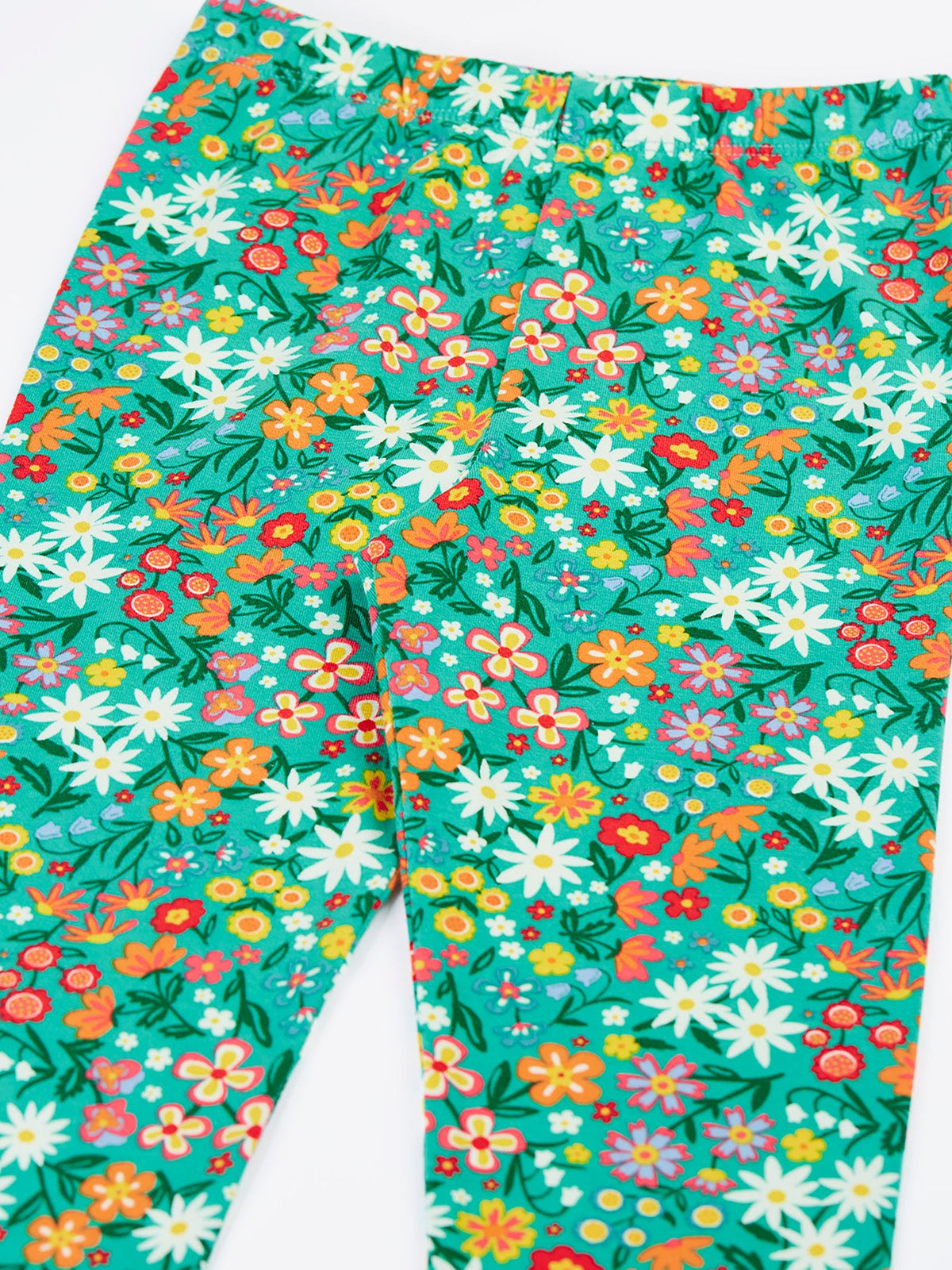 Dsiney Kidz - Frugi Blue Libby Printed Leggings image 3