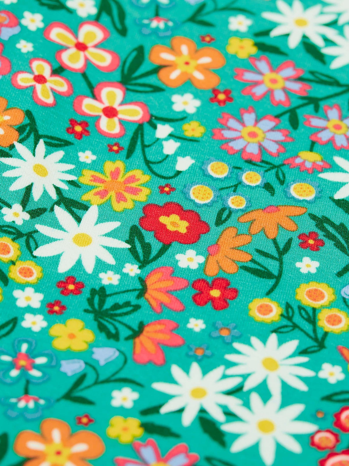 Dsiney Kidz - Frugi Blue Libby Printed Leggings image 4