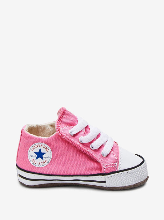 Converse Pink Chuck Taylor Baby Canvas Trainers image 1