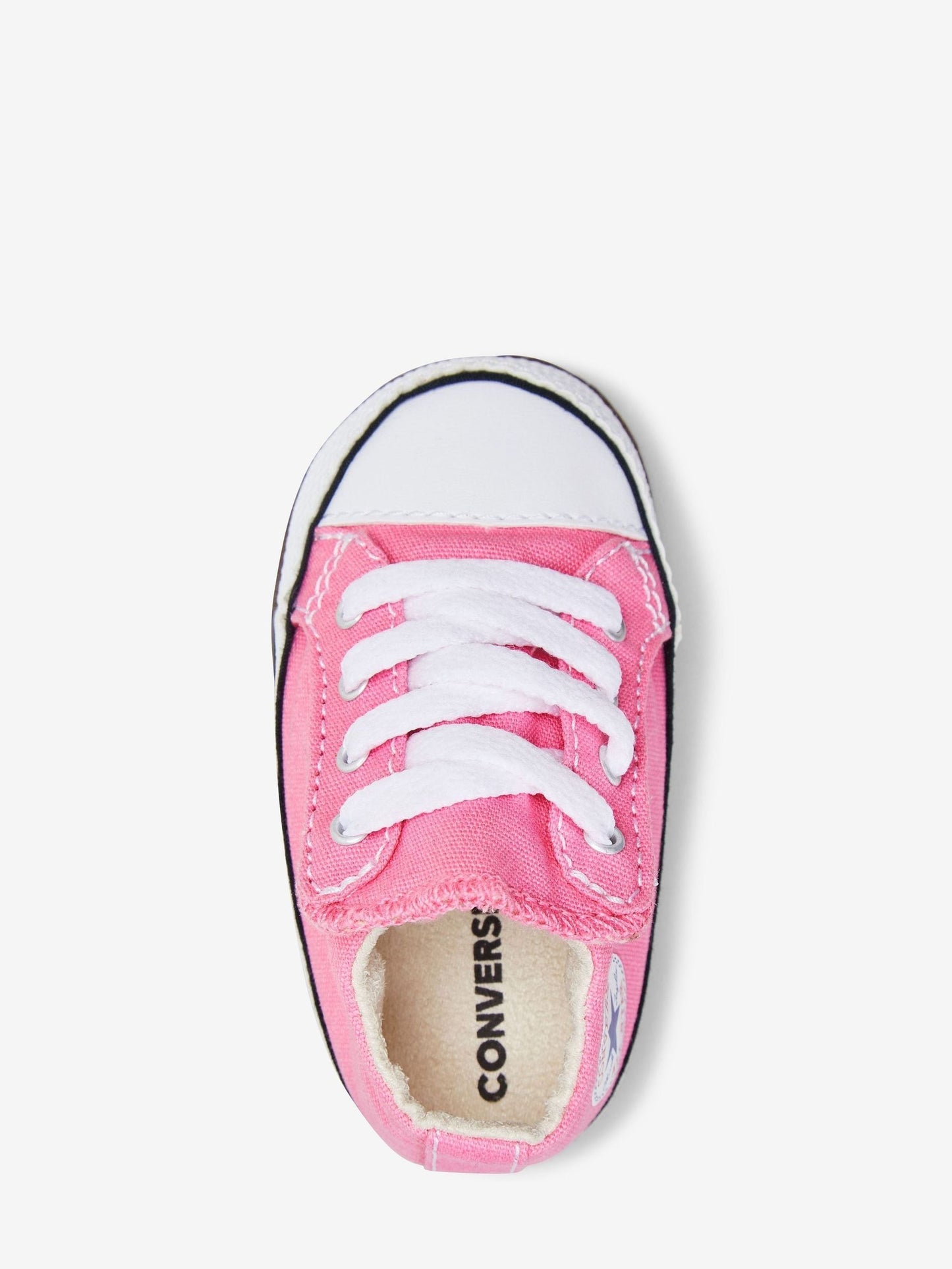Converse Pink Chuck Taylor Baby Canvas Trainers image 2