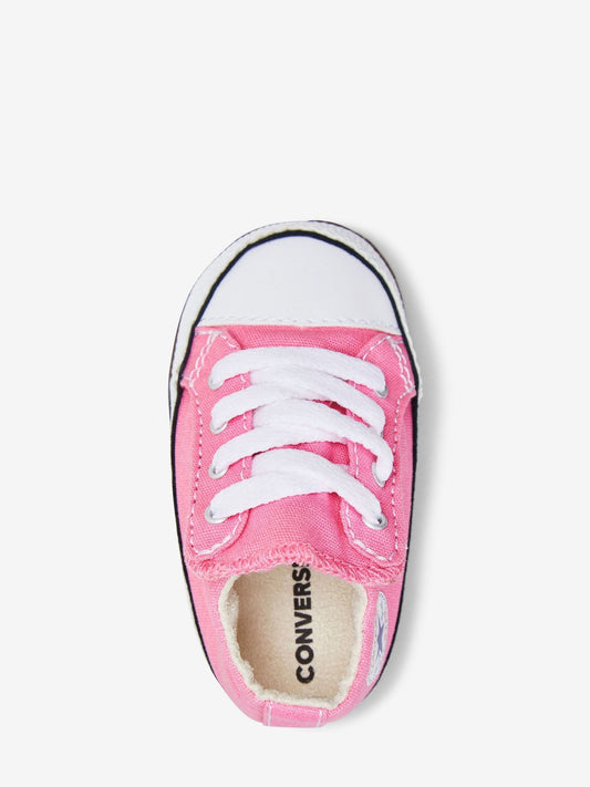 Converse Pink Chuck Taylor Baby Canvas Trainers image 2
