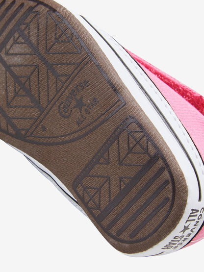 Converse Pink Chuck Taylor Baby Canvas Trainers image 3