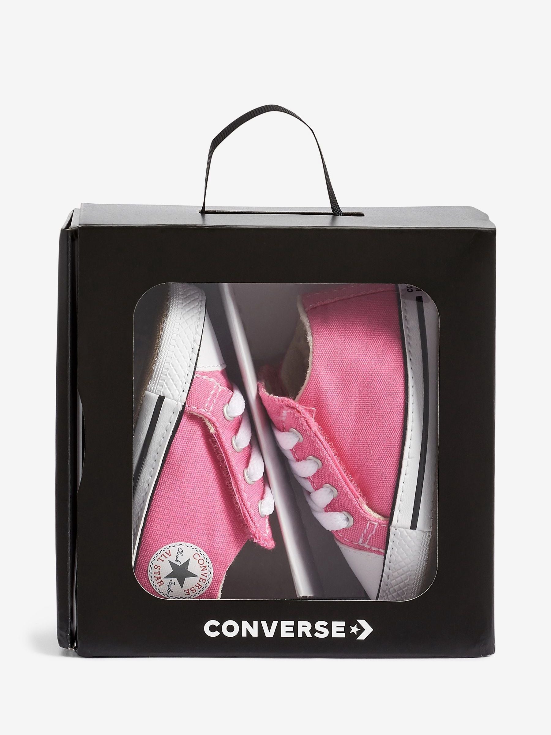 Converse Pink Chuck Taylor Baby Canvas Trainers image 4