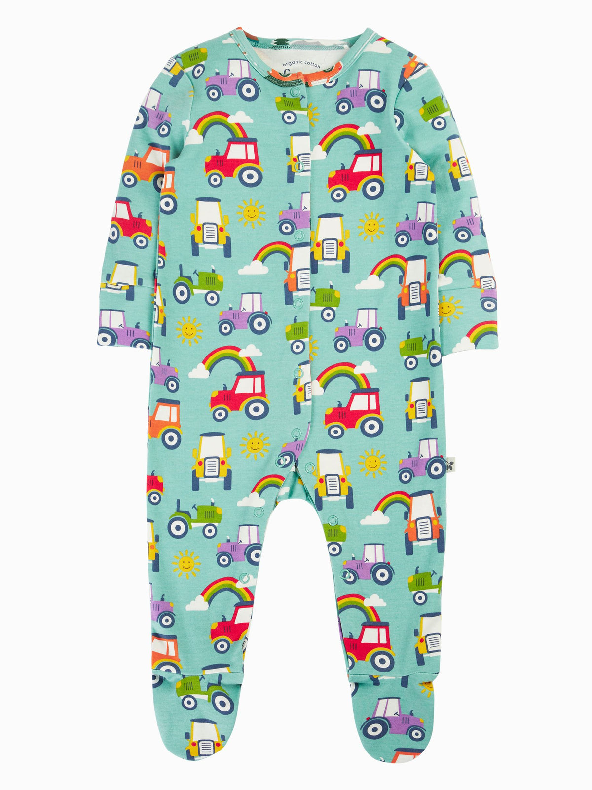Frugi Blue Lovely Babygrow - image 1