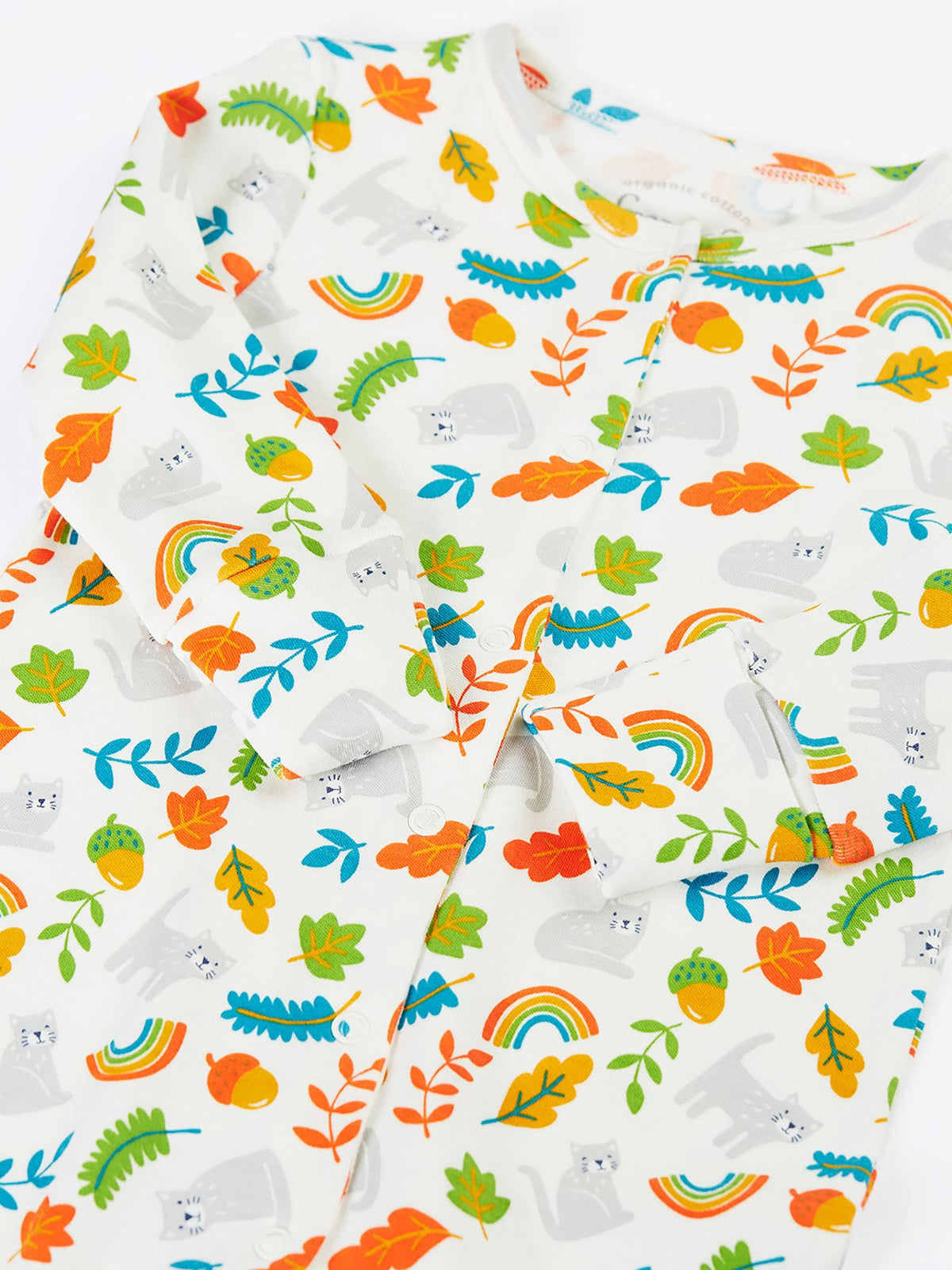 Frugi White Lovely Babygrow - image 2