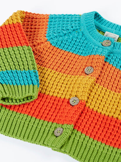 Dsiney Kidz - Frugi Blue Cuddly Cardigan image 3